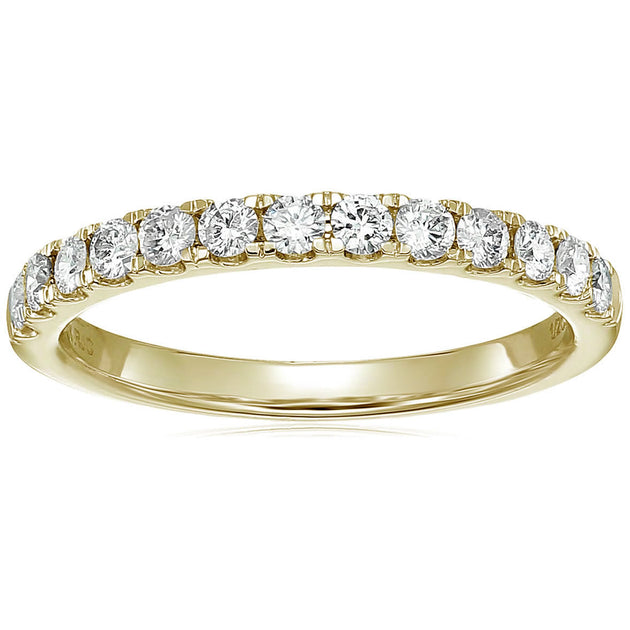 Vir Jewels Wedding Band 14K Gold Silver US 9 2