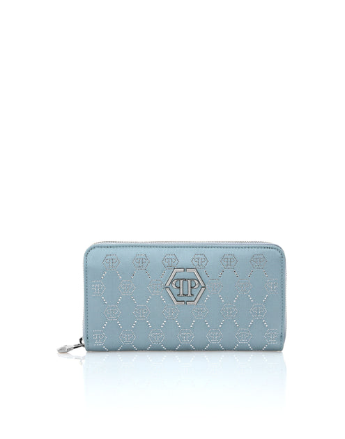 Philipp Plein Zip Around Wallet White One Size 4