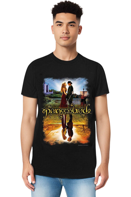 Gildan Princess Poster Reflection T-Shirt Black XXX-Large 4