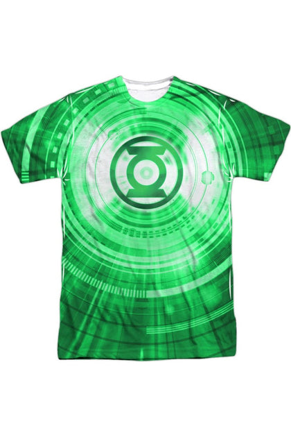 Gildan Justice League of America Poly Crew Tee Green XLarge 2