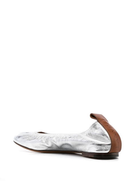 Lanvin Ballerina Flats Silver US 6 4