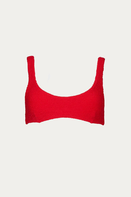 It's Now Cool 90's Crop Top Red X-Small 3