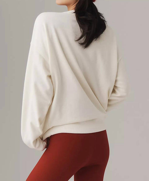 Beach Riot Devyn Sweatshirt White XS 3