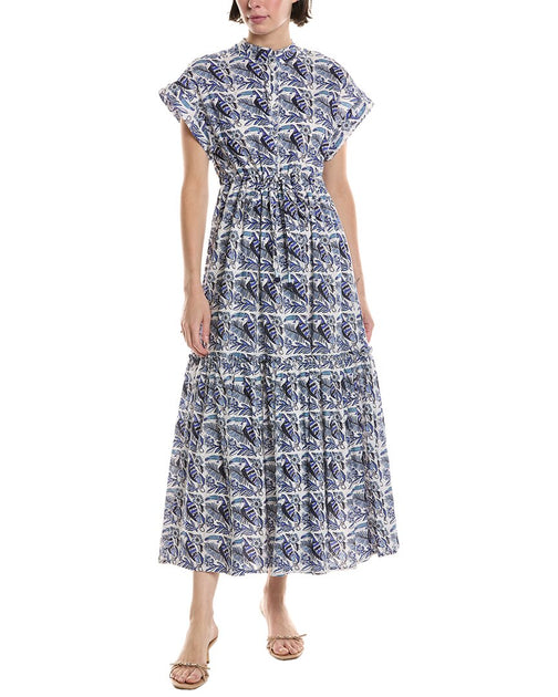 ro's garden mumi midi dress Ro's Garden Ro's Garden Mumi Broderie Maxi Dress
