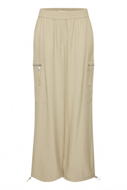 b.young Women's Cargo Pants Beige 38 2