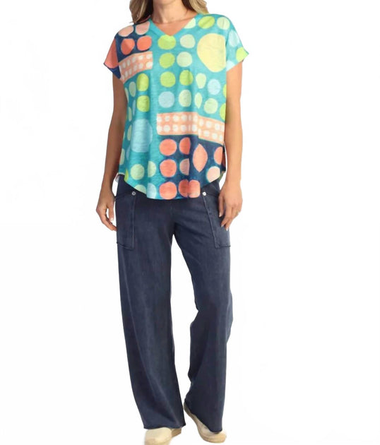 Jess & Jane Top Blue XLarge 3