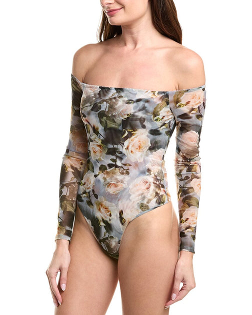 L'AGENCE Peonie Bodysuit Black XSmall 4