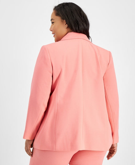 Bar Iii FTS1214 Blazer Jacket Pink XXXLarge 4