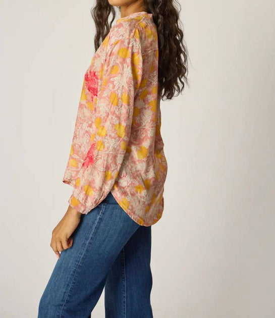 Natalie Martin Leslie Top Pink XSmall 4
