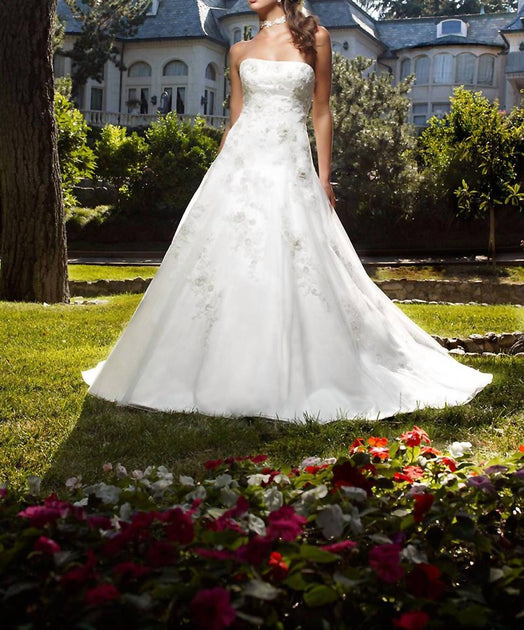Casablanca Exotic Escape Gown White US 14 2