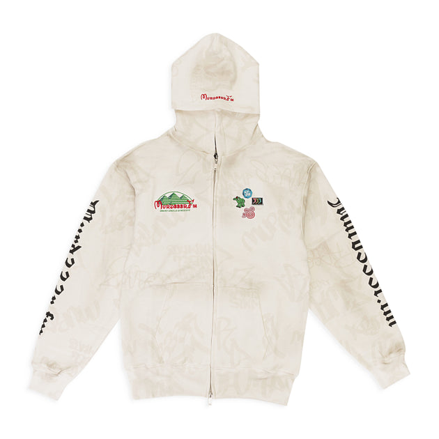 Murder FM Disn333 Hoodie White Large 2