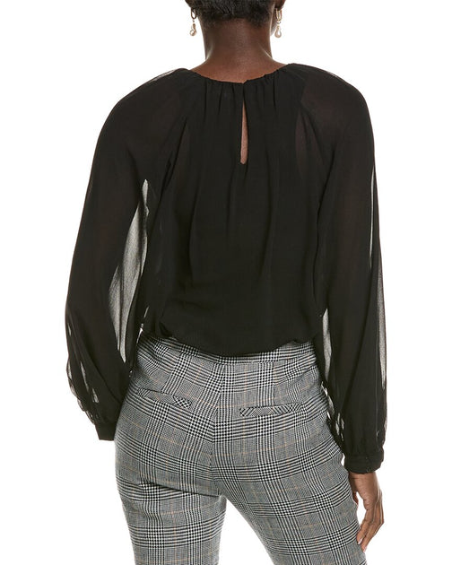 Endless Rose Sheer Balloon Bodysuit Black Medium 3