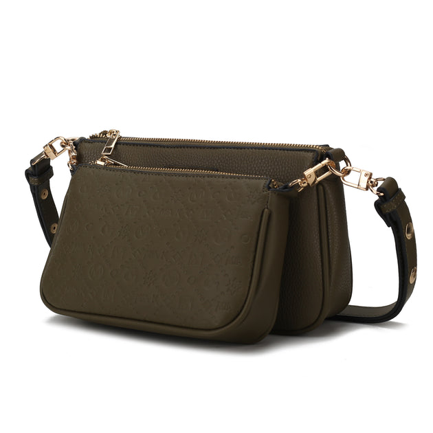 MKF Collection Dayla Shoulder Bag Brown Medium 2