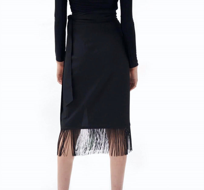 Ronny Kobo Lexus Skirt Black XSmall 4