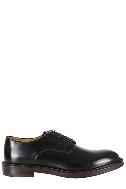 Corvari Smooth Brushed Calfskin Derby Black EU 39.5 3