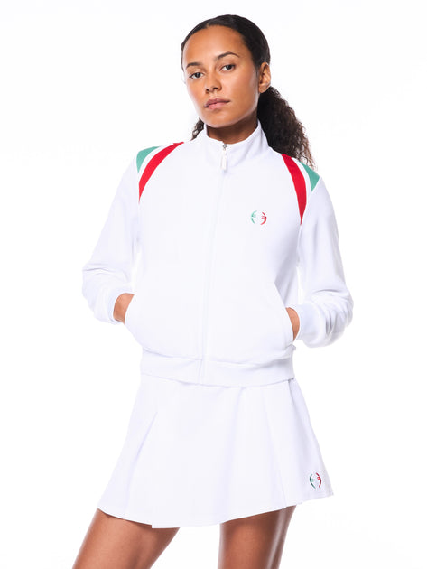 Sergio Tacchini Eredita Track Jacket White Small 2