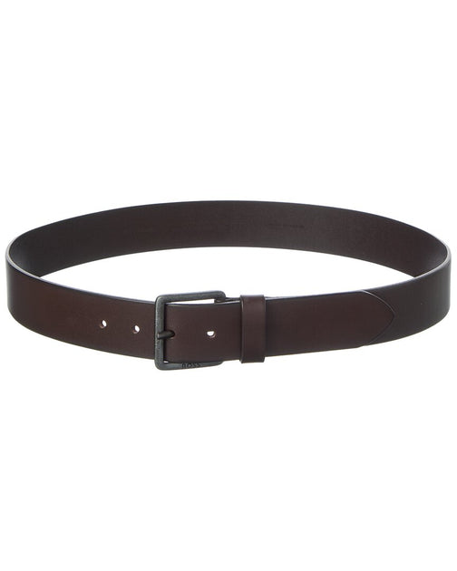 Hugo Boss Jeeko Leather Belt Brown 34 2