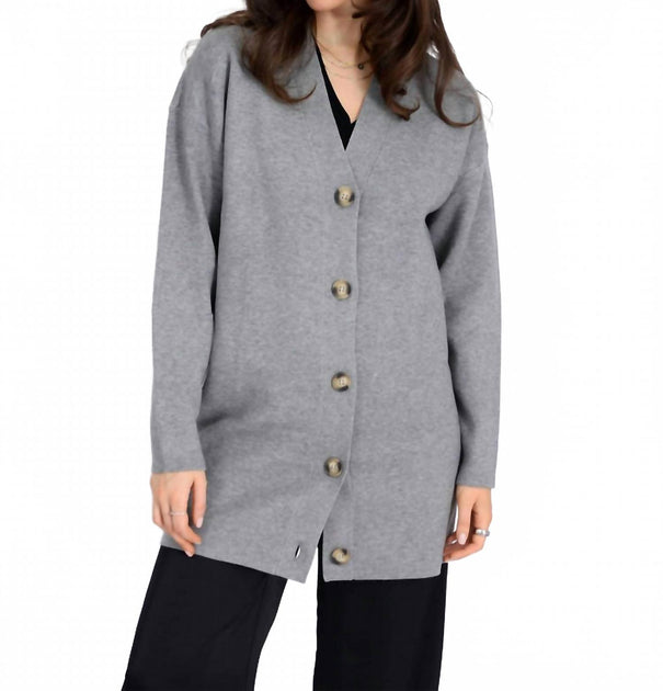 RD Style Abella Cardigan Grey Medium 2