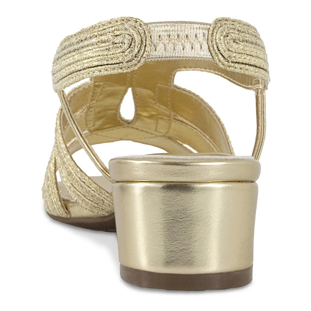 Karen Scott Nathena Slingback Sandals Gold US 5.5 4