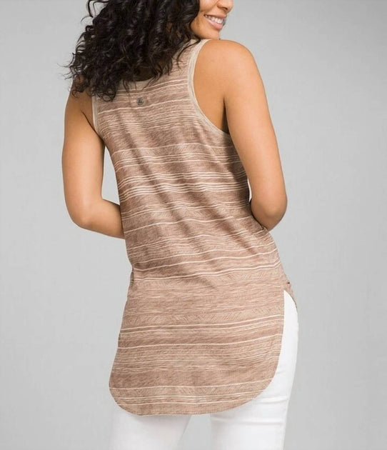 prAna Kiely Tunic Beige Medium 3