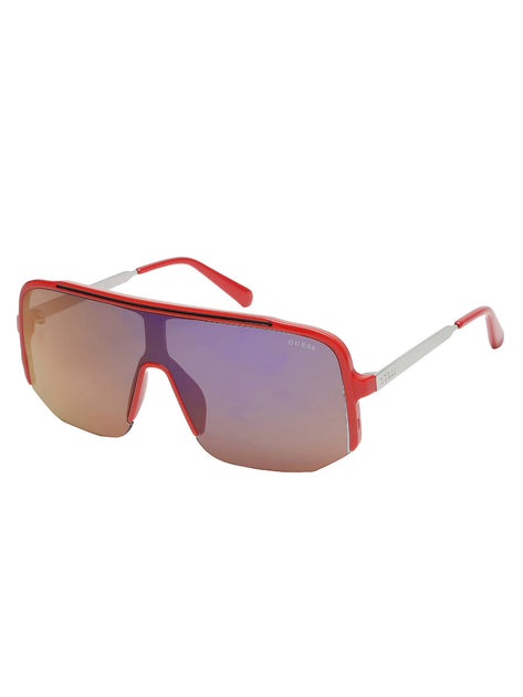 Guess Factory Metal Shield Sunglasses Purple 5