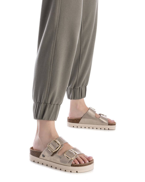 Xti Refresh Platform Sandals Gold US 5-6 4