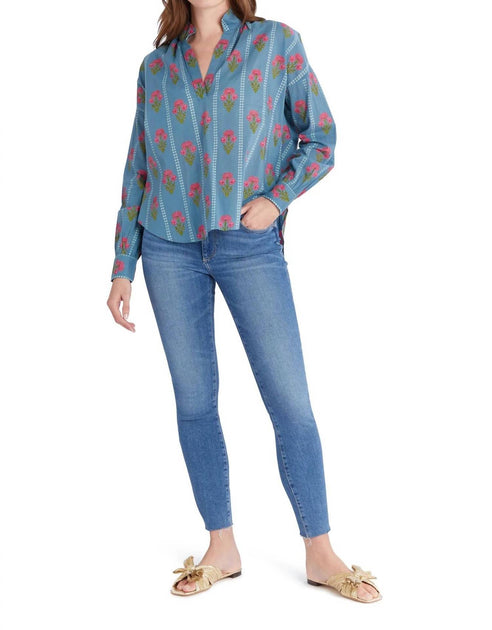 Livro Jane Top Blue XLarge 2