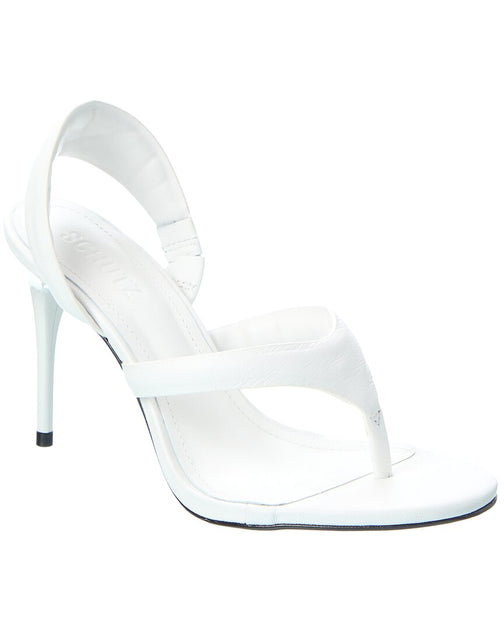 Schutz Lume Sandal White US 7.5 2