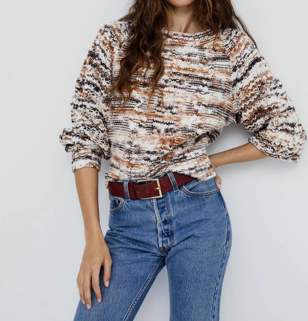 for Love & Lemons Geri Sweater Beige Medium 2