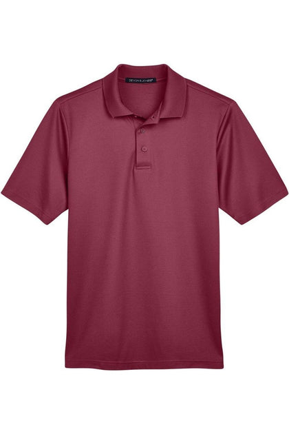 Devon & Jones CrownLux Performance Plaited Polo Pink XLarge 2