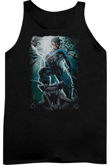 Gildan Batman Night Light Tank Top Black XXL 2
