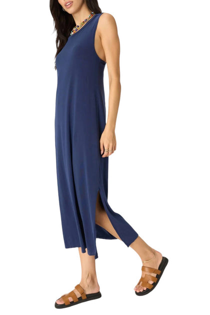 Pro-Ject Darla Tank Dress Blue Large 3
