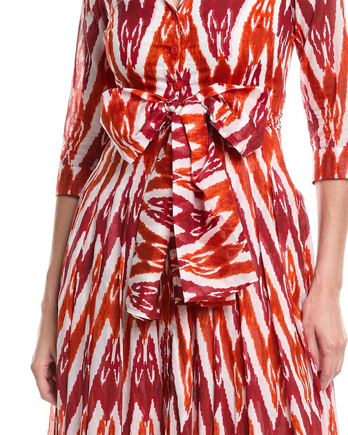Samantha Sung Audrey Shirtdress Multi US 4 5