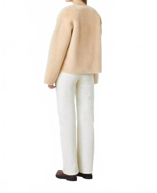 Suncoo Kunstfell Kurzmantel Beige Medium 3