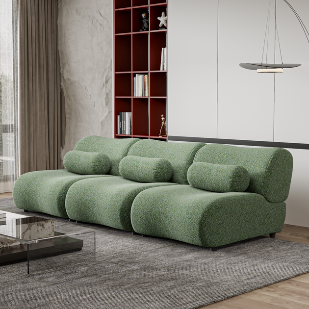Streamdale Furniture Modular Sofa Green 2