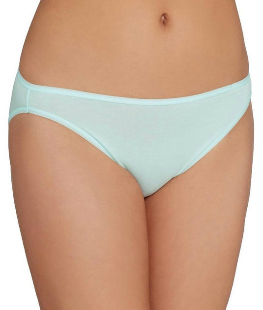 Felina Sublime Hi Cut Brief Panty Blue Small 2
