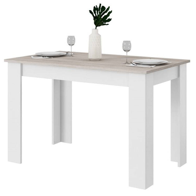 Hivvago 47-inch Dining Table White 3