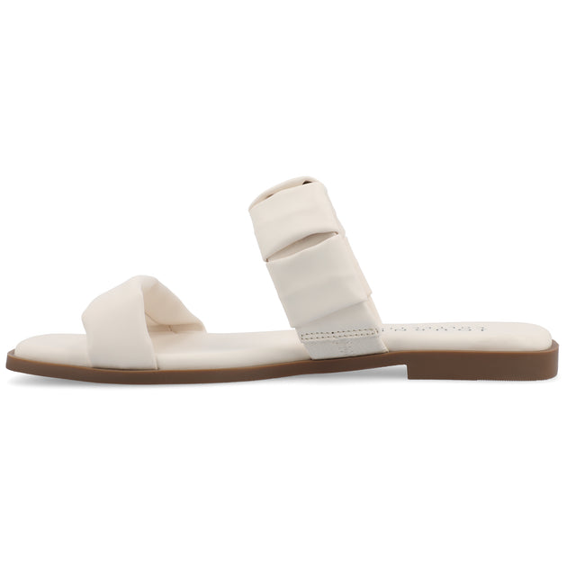 Journee Collection Pegie Sandal Blue US 7.5 3
