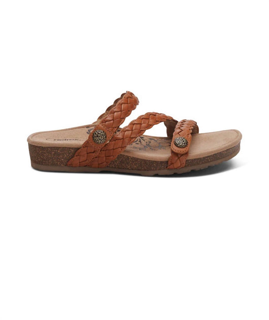 Aetrex Josie Slide Brown US 11 2