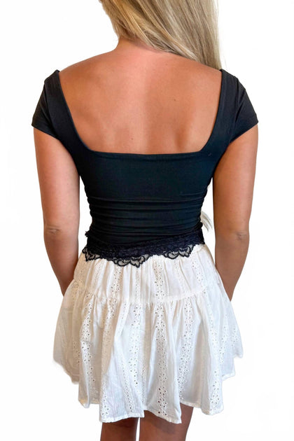 Klesis Cloud Nine Mini Skort White Small 4
