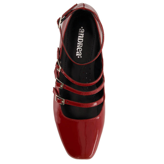 Andrea Ballerina Heels Red US 6 4