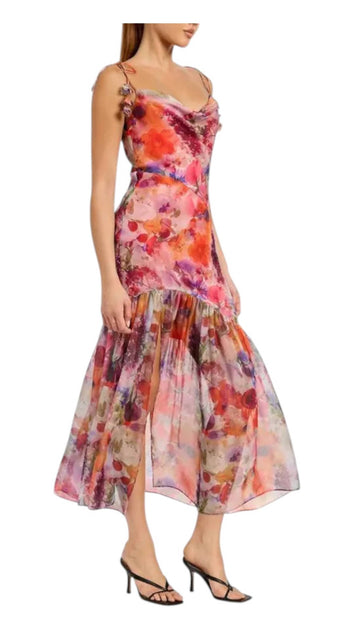 En Saison Magnolia Maxi Dress Multi XSmall 4