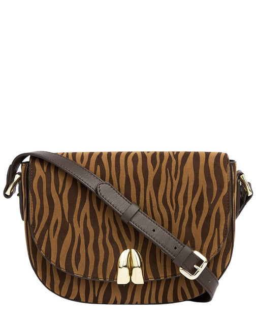 LK Bennett Jodie Oloid Crossbody Brown Medium 2