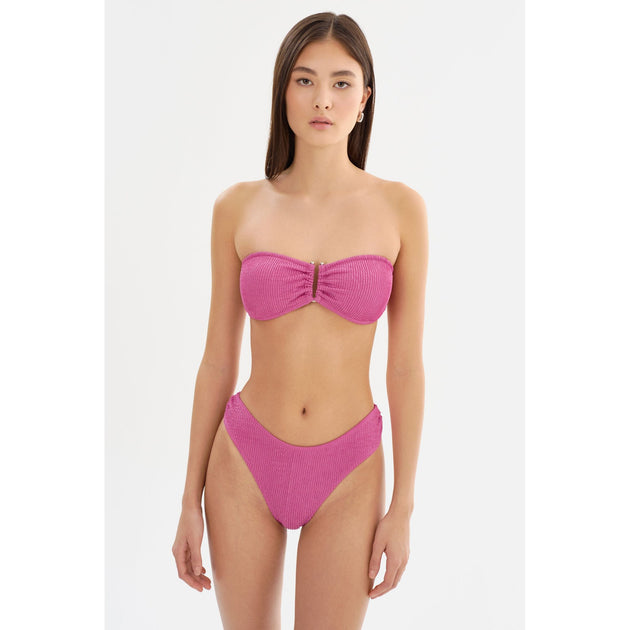 Lamarque Analisa Bandeau Bikini Top Pink Medium 3