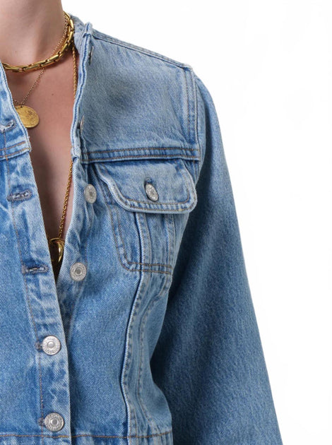 Citizens of Humanity Devin Collarless Jacket Multi Small 3
