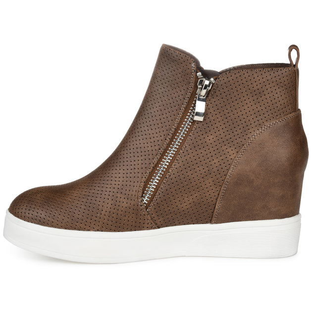 Journee Collection Pennelope Sneaker Wedge Blue US 11 3