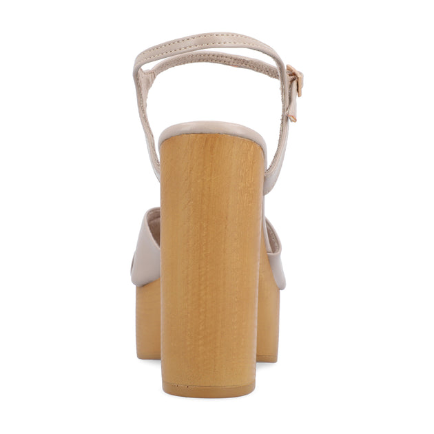Journee Collection Lorrica Sandals Beige US 12 4