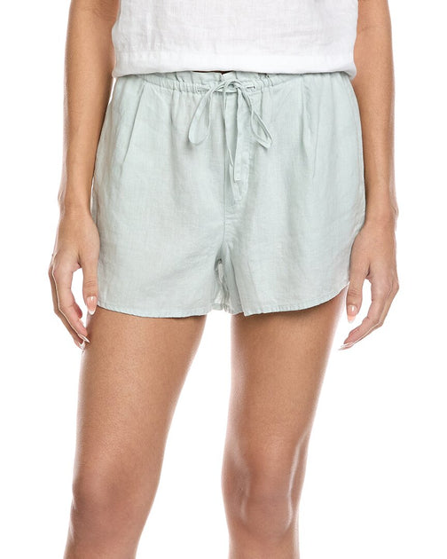 Bella Dahl Ruffle Waist Short White Medium 2