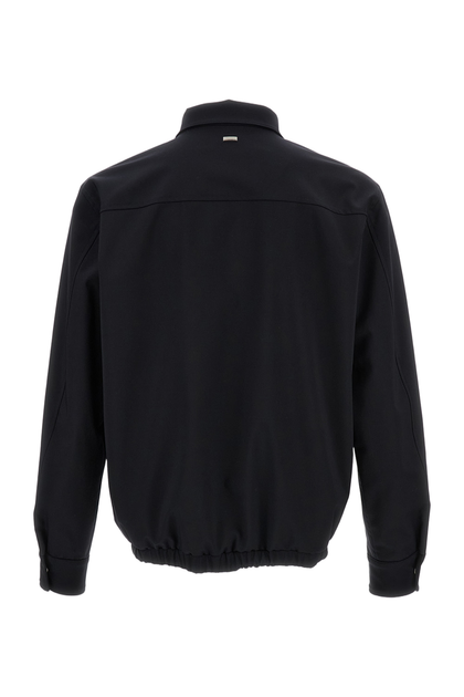 Herno Lightweight Technical Fabric Jacket Black EU 52 3