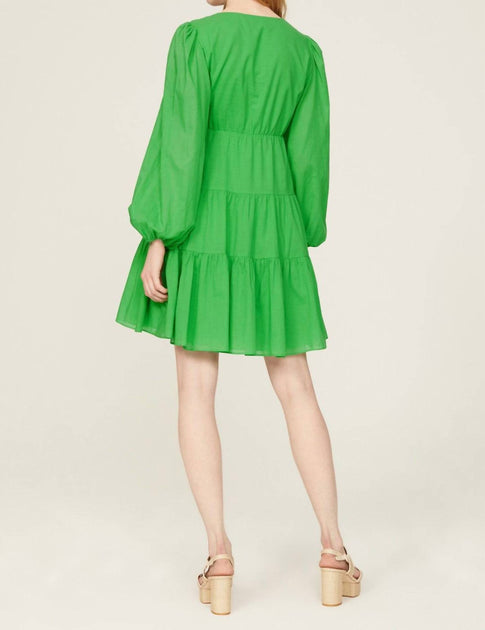 Trina Turk Make Merry Dress Green Medium 4